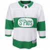 Toronto Maple Leafs Toronto St. Patricks Wit Vintage Authentic Shirt - Mannen
